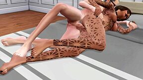 Grandpa's Deepthroat Doggystyle Creampie Fun With Tattooed Young Brunette