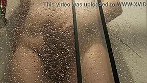 Solo monster cock shower cumshot
