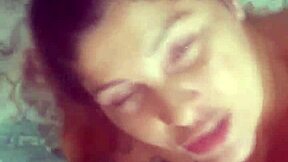 the naughty redhead shaves her pussy smooth for married neighbor's cock and creamy facial