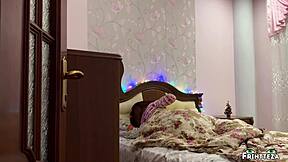 I hid in the closet at Christmas to share my stepmom's bed... she was so hot