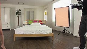 Tricked new swimsuit model falls into my trap again