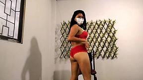 Stepmother's Emotional Ass Spread Wide Open In Intimate Close-Up View