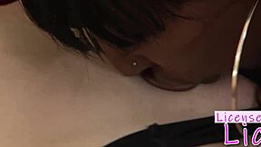 Licensed to Lick: Anna Skye Worships Cute Ebony Ass and Pussy