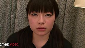 Do Hina Maeda's Huge Tits Squirt Riding Massive Asian Dildo?