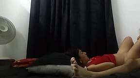 Stepdad Shoves Monster Cock on Stepdaughter's Feet Then She Rides to Creampie