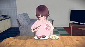 A hikikomori girl emerges for simple gameplay adventures in her secluded world