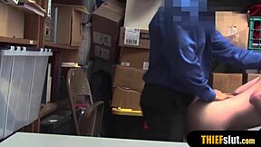 rough doggystyle fucks petite emo brunette's small tits