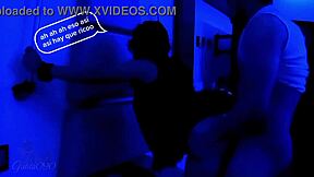 Latina Wife Sucks Neighbor's Cock and Swallows His Creamy Load After Hard Fuck