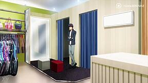 Shiba Miyuki slowly peels off clothes revealing nude nipples and ass