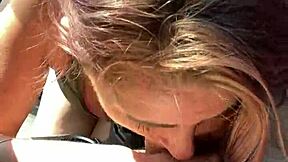 streetwalker delivers bbbj bareback then gulps cum load after dick love claim