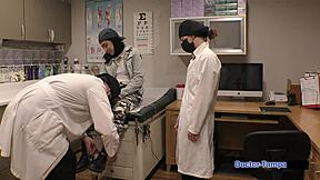 dr tampa interrogates jasmine rose pussy in remote center with toys