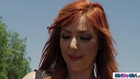 hey bff want this big tit redhead milf to rim your ass then fuck it deep