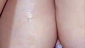 Milf's Huge Ass Stuffed with Chinese Balls—Anal Masturbation Tease in USA