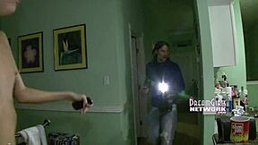 late night beach house party turns wild with naked coeds 😈🏖️