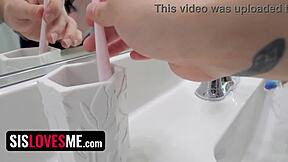 bailey blaze teases panties then rides joshua lewis cowgirl in sislovesme taboo share