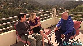 stranger rams angela attison's wife ass and blasts creampie inside