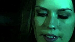 Pretty Brunette's Shaved Pussy Drowned in Hot Cum Couch Bang