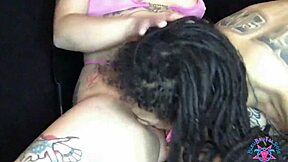 Opal Celeste's Huge Booty Milf Ass Eaten Then Pounded Hard Interracial Heels!