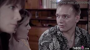 Stepmom Syren de Mer Joins Stepson and GF Nikki Sweet for Family Fuck Film!