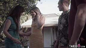 Stepmom Syren de Mer Joins Stepson and GF Nikki Sweet for Family Fuck Film!