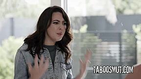 Boyfriend Caught Balls Deep in Busty Mature's Ass by Furious Brunette!