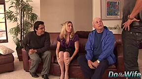 stranger rams angela attison's wife ass and blasts creampie inside