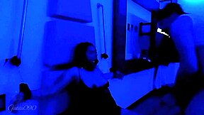 Latina Wife Sucks Neighbor's Cock and Swallows His Creamy Load After Hard Fuck