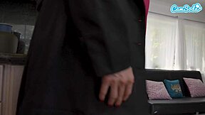 Step Mom Milf Drips Cum In Tight Panties From Step Son Before Work