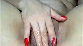 Milf's Huge Ass Stuffed with Chinese Balls—Anal Masturbation Tease in USA