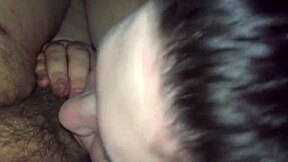 bbw teases with slow handjob grip