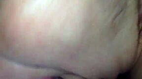 She gulps down more hot cum after deep oral