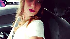 your cum tastes so good in my mouth after that sloppy car blowjob adeline