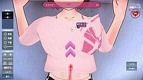 A hikikomori girl emerges for simple gameplay adventures in her secluded world