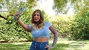 Lolly Dames craves Dorian Del Isla's nasty assfucking rimjob cumshot ride