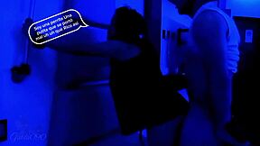 Latina Wife Sucks Neighbor's Cock and Swallows His Creamy Load After Hard Fuck