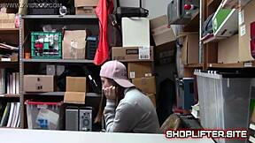 What happens when young shoplifter teen gets caught and blackmailed?