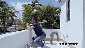 black bikini ebony bombshell chokes on thick monster cock reality?