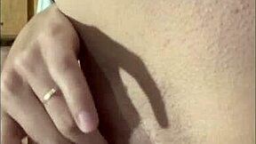 I explore my body with fingers intimately
