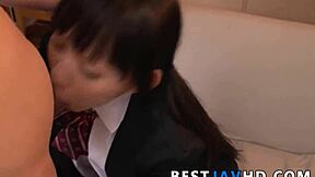 What Starts as Marie Konishi's Blowjob Turns Into Wild Japanese Orgy Uncensored