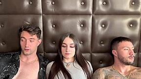 gf begs for wild threesome with stepbro to taste new cock thrills?