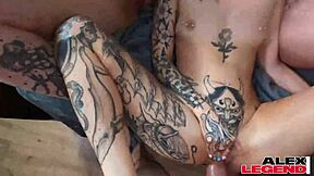 alex legend crashes surprise pussy party orgy with his big sausage