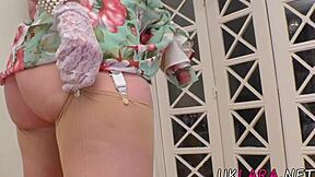 classy heels hide brit mature's naughty toy cravings