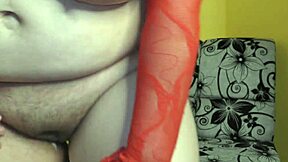 hot wife teases cuck hubby with creampie pussy and pregnancy risk