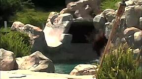 ashley belle sucks two cocks then rides them deep