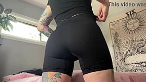 oh man yoga class turns into cute petite farting fetish fun in classroom