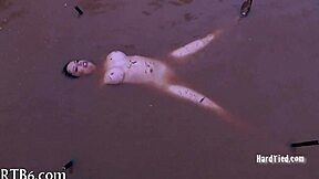 damn that anal assfucking makes her squirt hard during castigation