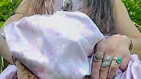 Ever Wonder What Petite Tease Does Outdoors in Sundress Away From Prying Eyes?