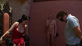 German European BDSM Slave Casting with Big Tits Humiliation Domination Interview and Punishment