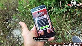 deutsche latina milf PICKED UP at ERECOM DATE and FUCKED OUTDOOR pov