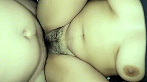 neighborhood whore begs me to crank tv volume so neighbors miss her moans as i slam balls deep in hairy pussy